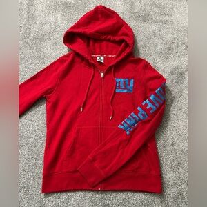 Victoria's Secret Red Zip-Up Hoodie